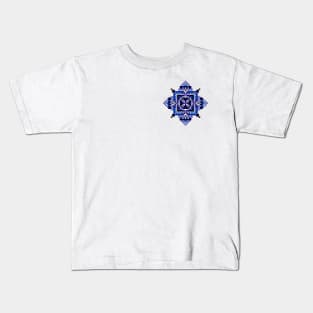 pocket size pixelated mandala Kids T-Shirt